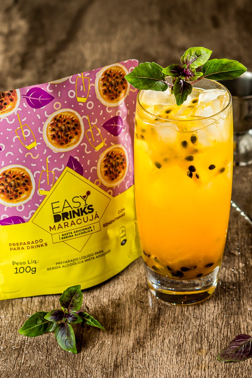 FRUIT & TONIC MARACUJÁ & MANJERICÃO